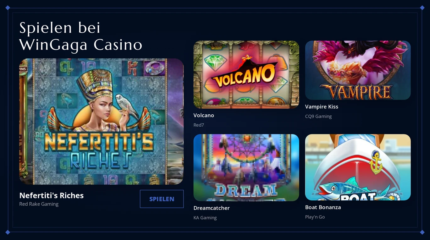 Top-Slots geniessen